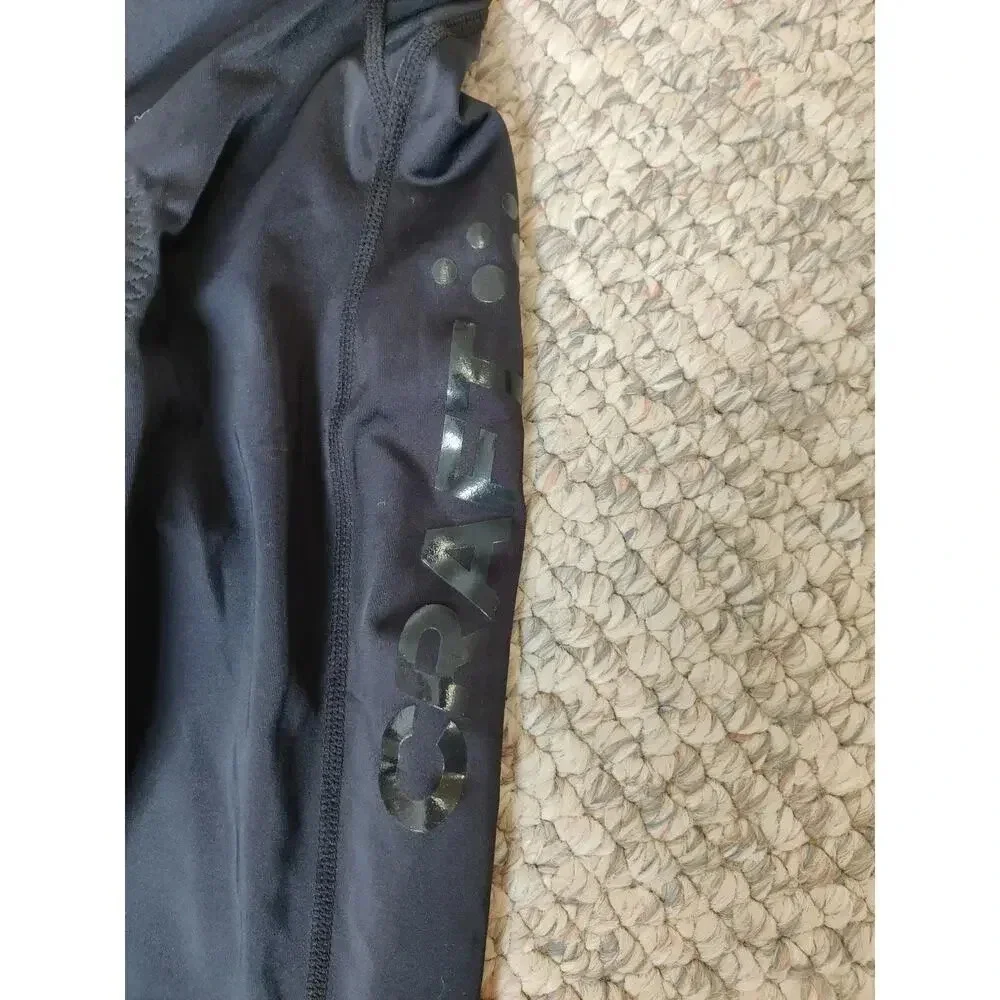 Craft Women's Essence Cycling Knickers Padded USPF50 Sz XS Black Cropped Pants - Picture 7 of 11